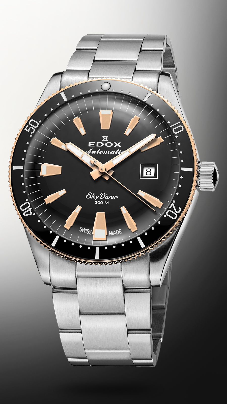 Edox SkyDiver Automatic Watch | 80126 357RNM NIRB