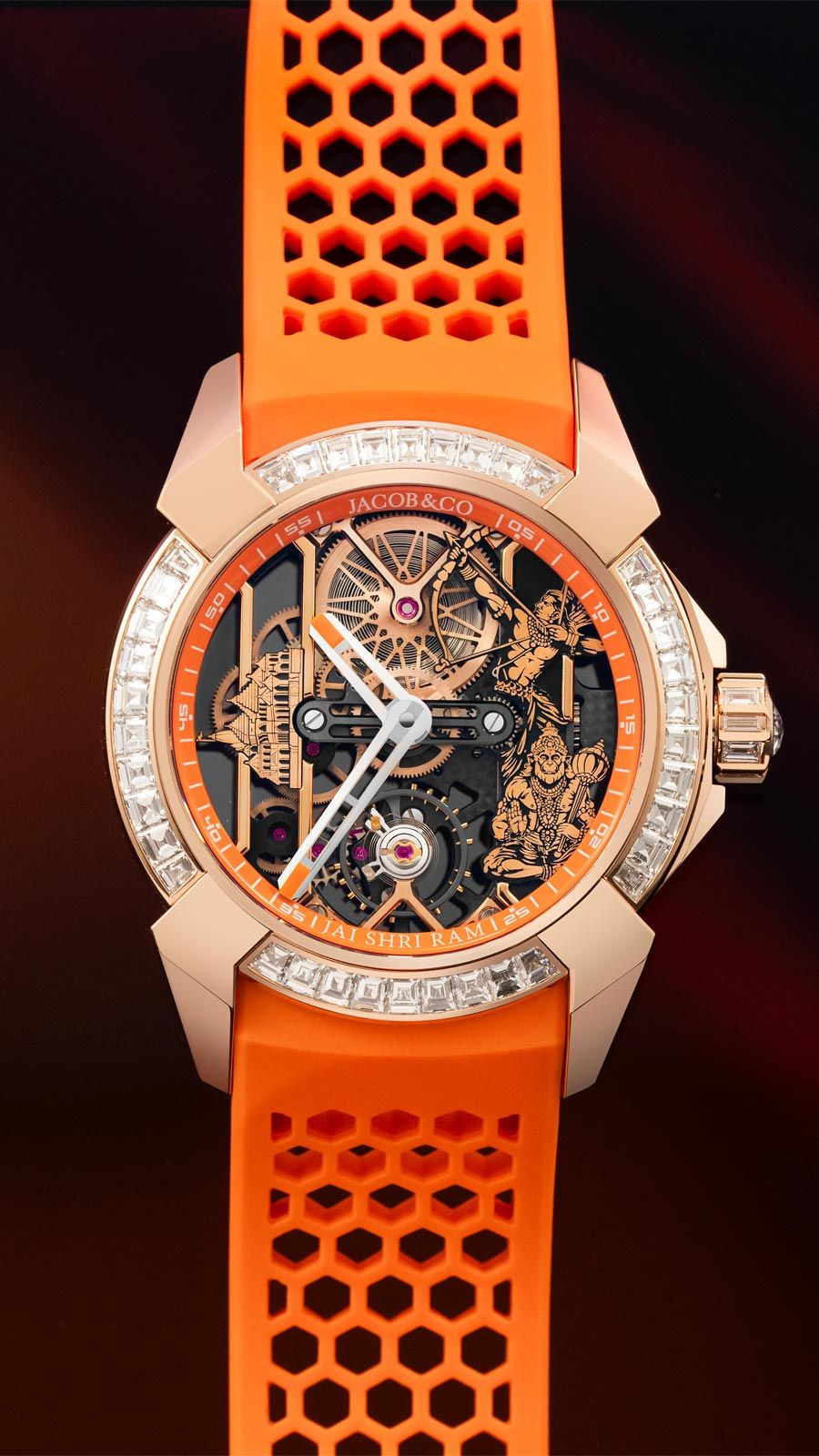 Jacob & Co. Epic X Manual Winding Watch | EX100.43.BA.UA.ABRUA