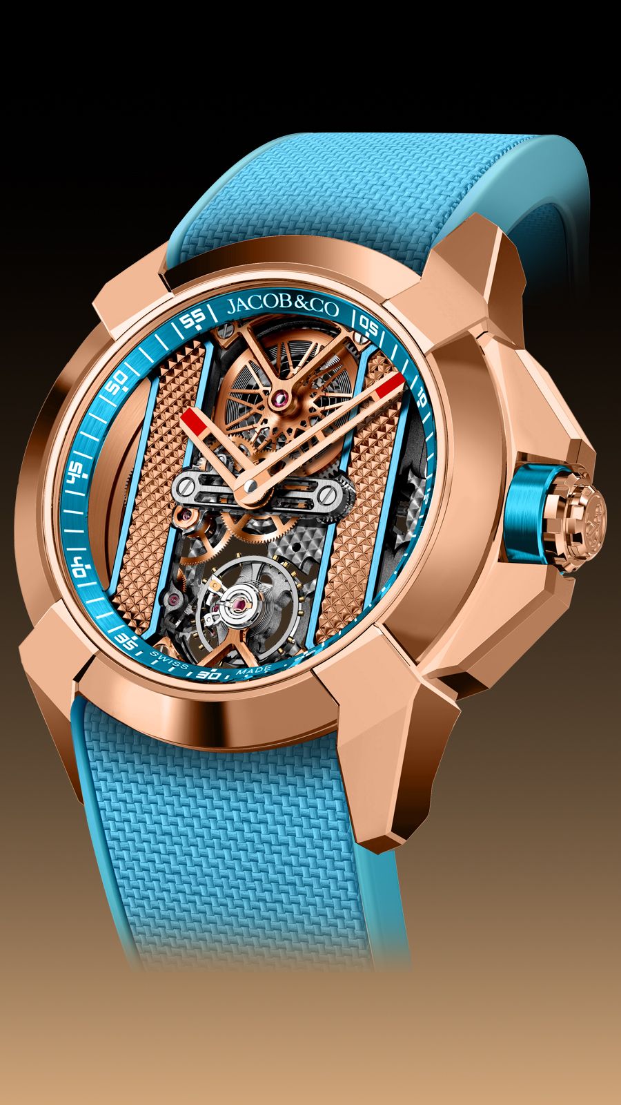 Jacob & Co. Epic X Manual Winding Watch | EX120.43.AF.AA.ABRUA