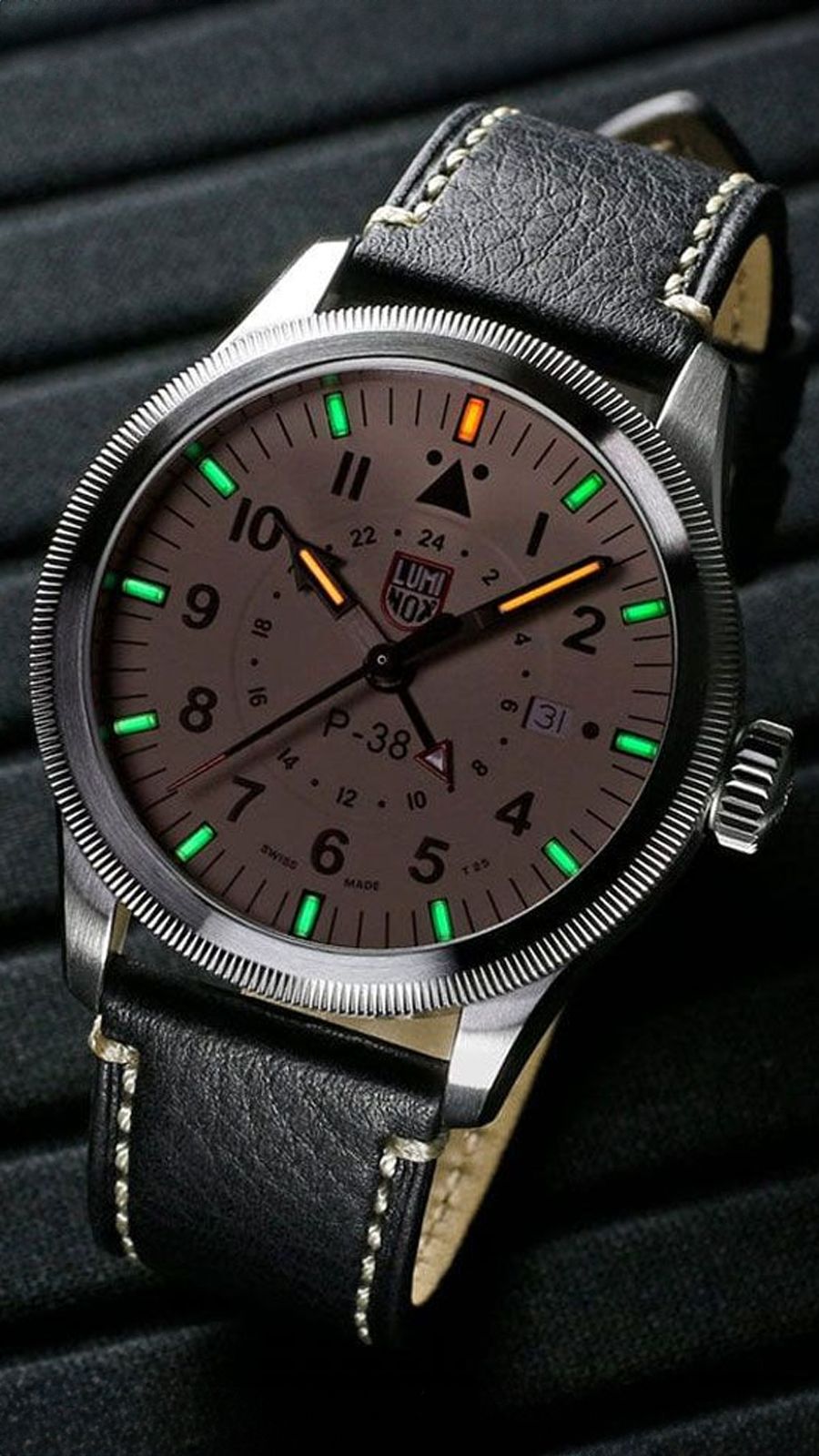 38explore × tentoten Lumico Luminox P–38 LIGHTNING® Quartz Watch | XA.9527