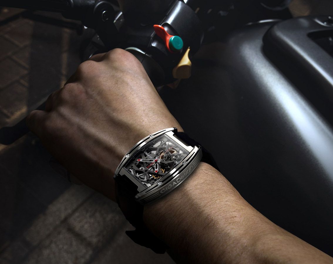 CIGA Design Edge Automatic Watch | Z031-TITI-W15BK
