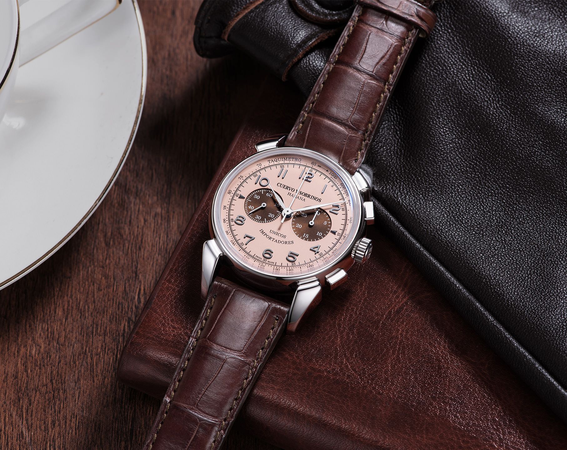 Cuervo y Sobrinos Historiador Automatic Watch | 3143.1S