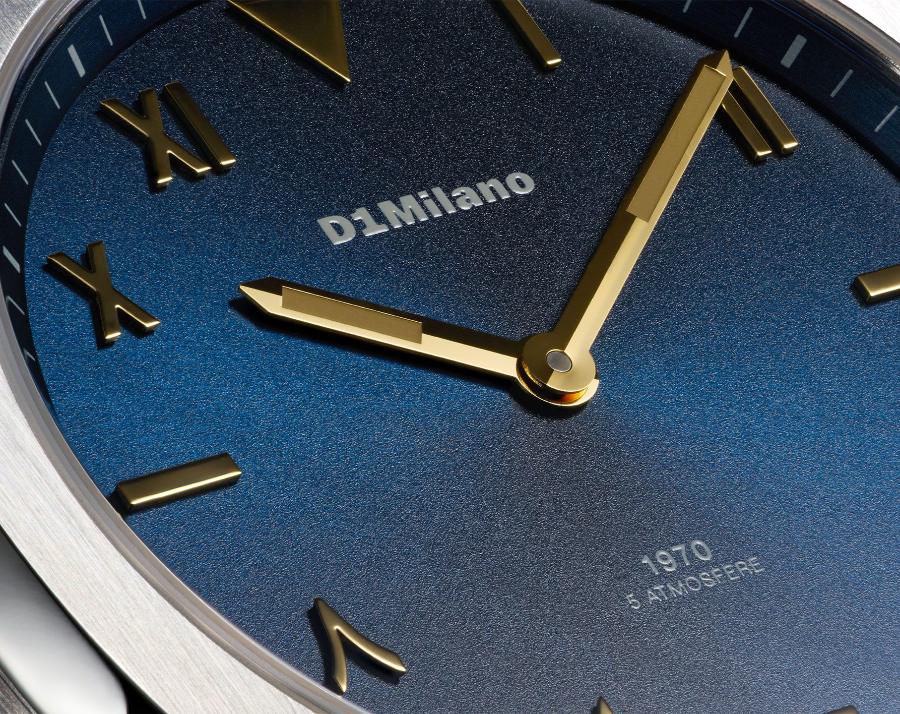 D1 MILANO ULTRA THIN ゴールド ブルー メンズ 腕時計 D1 Milano Ultra Thin Quartz Watch | UHLJ02