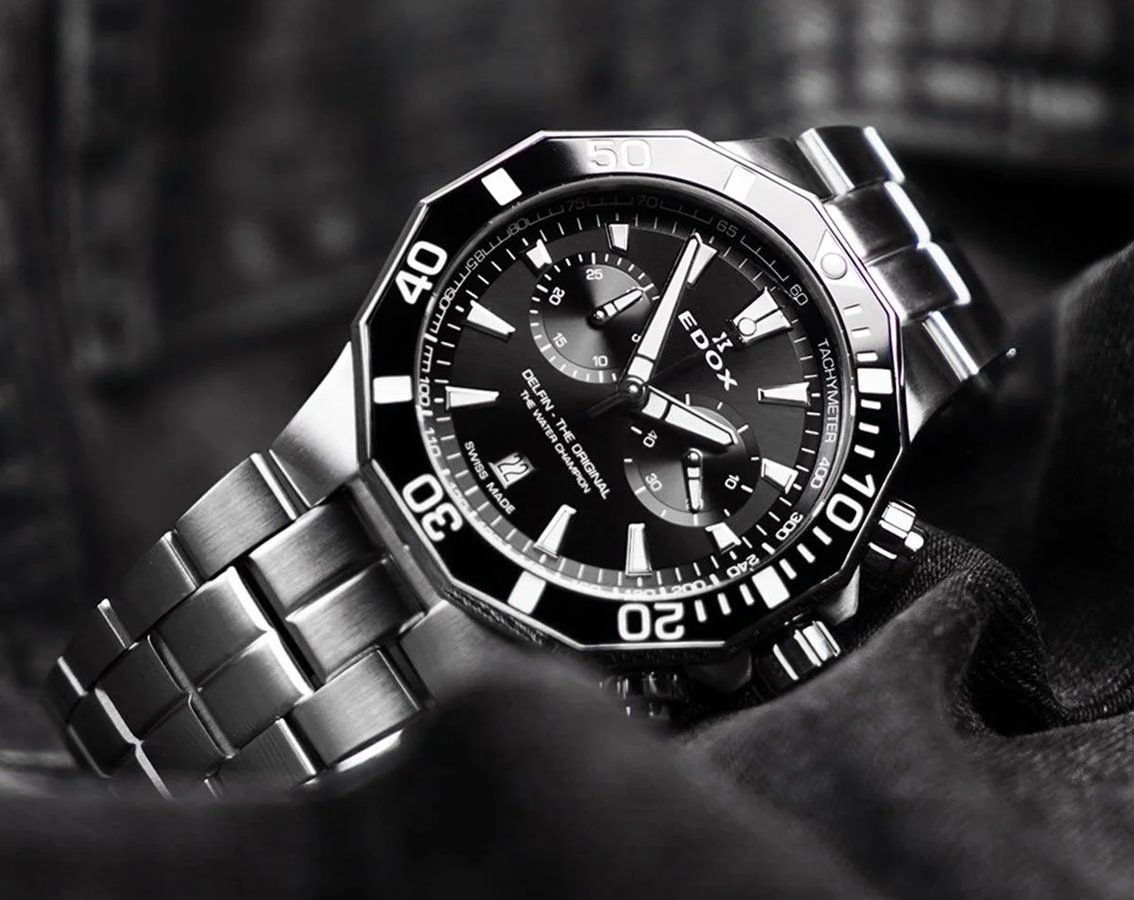 Edox Delfin The Original Quartz Watch | 10112 3NM NIN