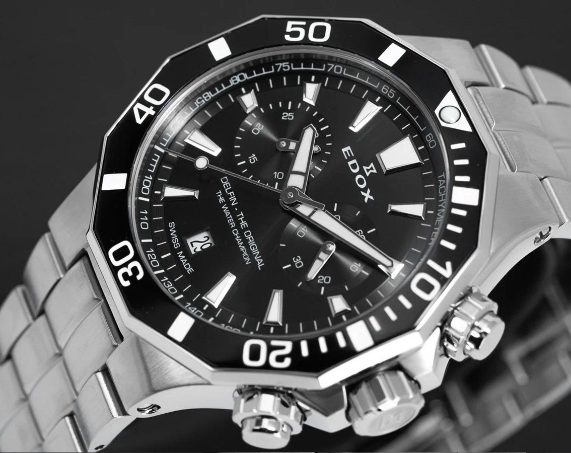 Edox Delfin The Original Quartz Watch | 10112 3NM NIN