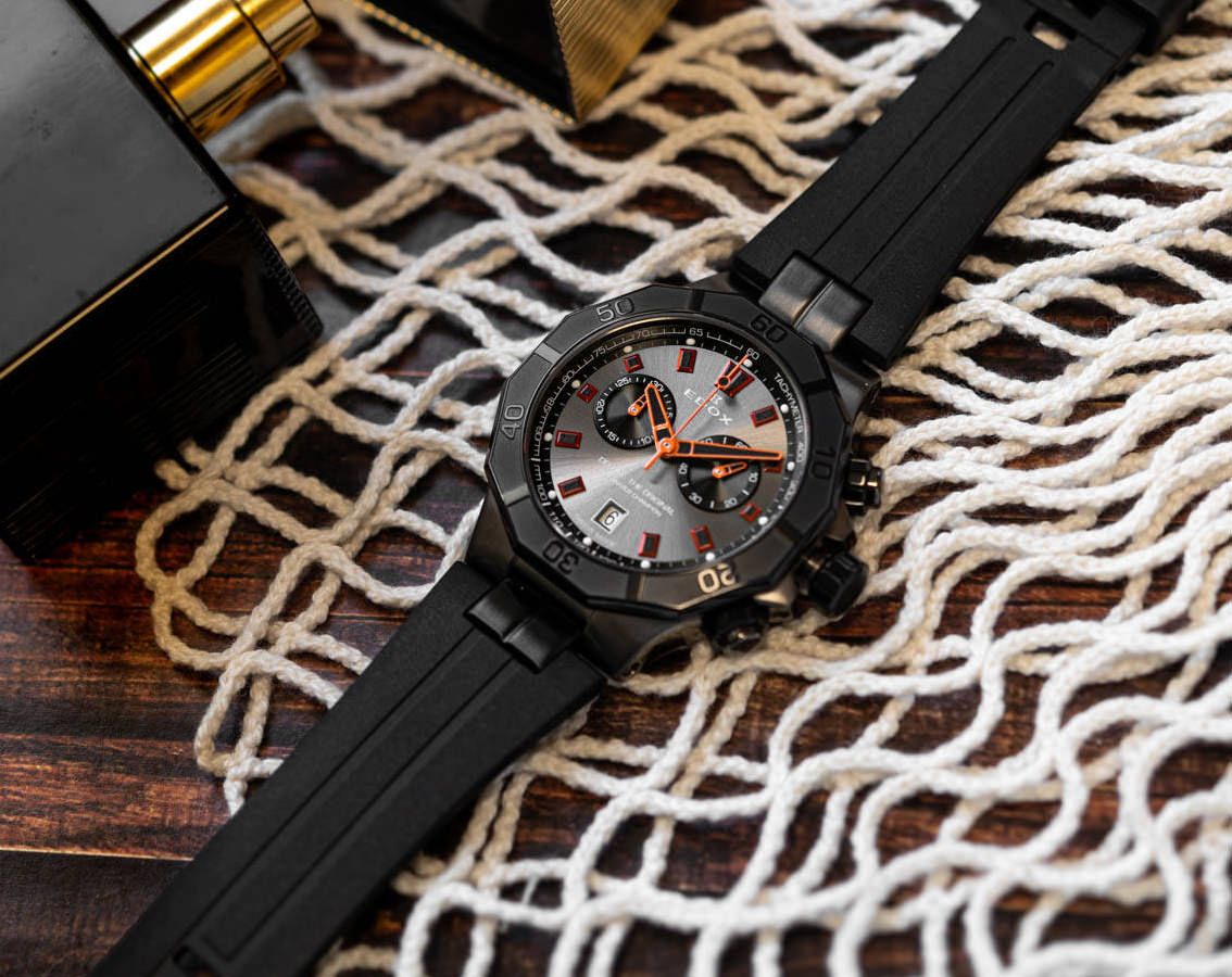 Edox Delfin The Original Quartz Watch | 10113 37GNCA GNO