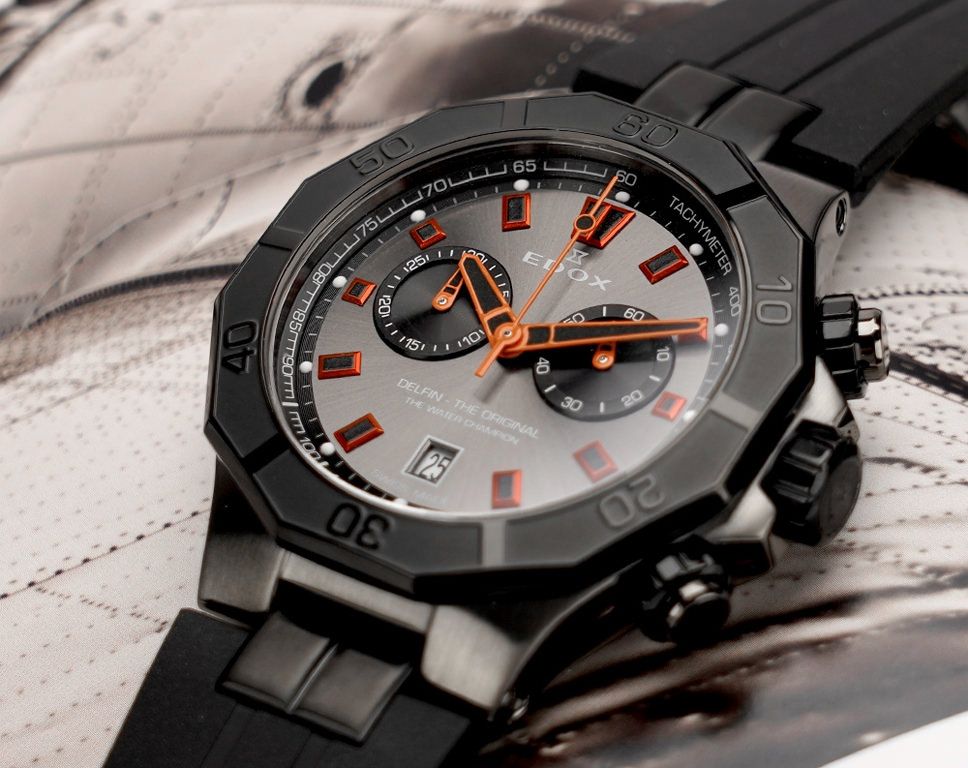 NEOUS ネオアス DELPHINUS Edox Delfin The Original Quartz Watch | 10113 37GNCA GNO