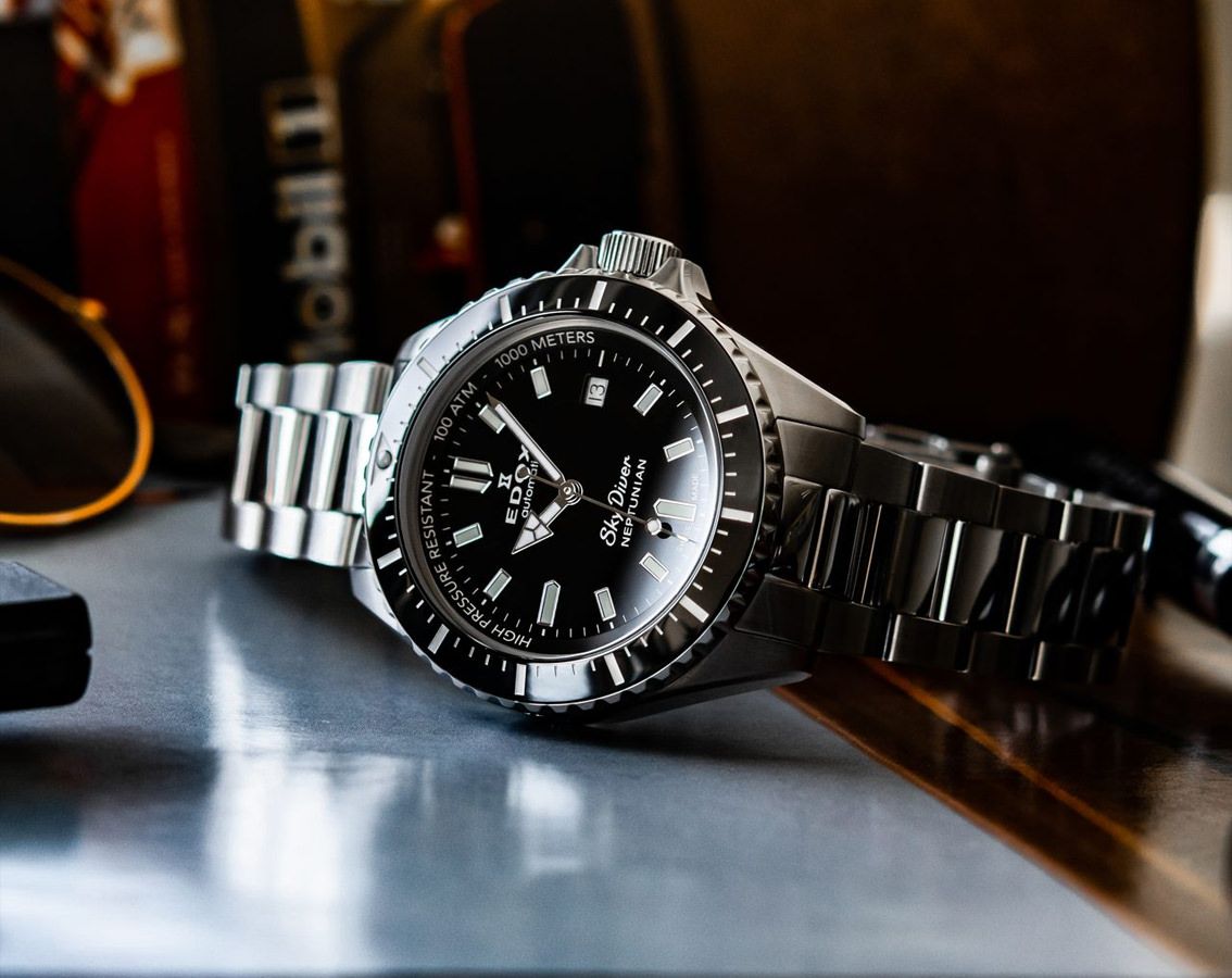 Edox Neptunian Automatic Watch | 80120 3NM NIN