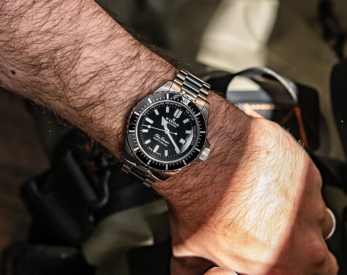 Edox Neptunian Automatic Watch | 80120 3NM NIN