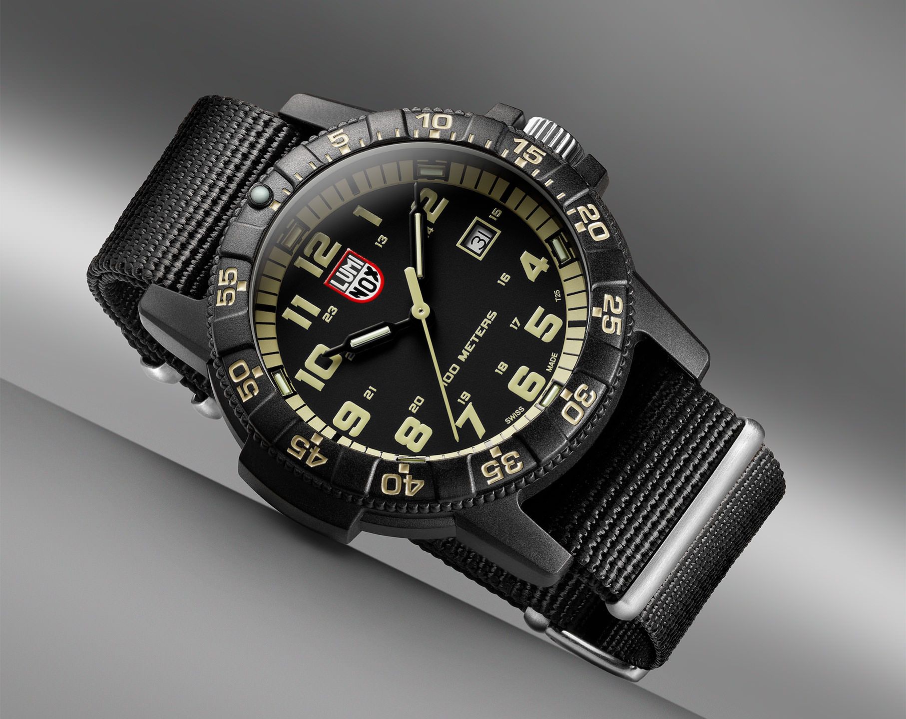 38explore × tentoten Lumico Luminox Leatherback SEA Turtle Quartz Watch | XS.0333