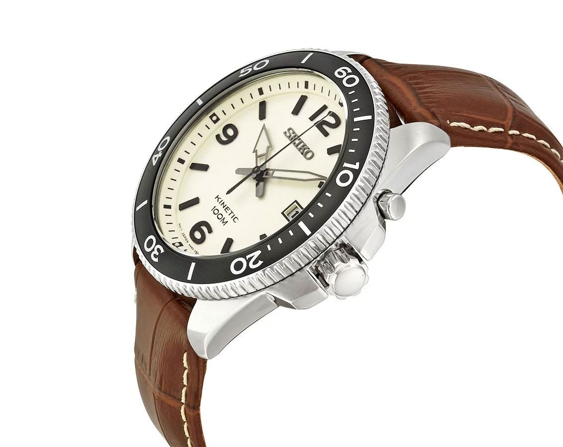 SEIKO セイコー KINETIC SKA749P1 5M82-0AY0 Seiko Kinetic Quartz Watch | SKA749P1