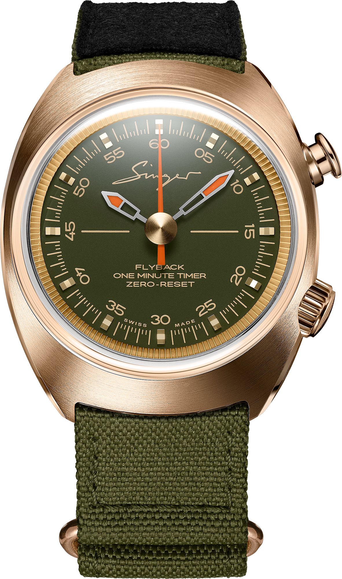 Singer Reimagined 1969 Manual Winding Watch | SR303