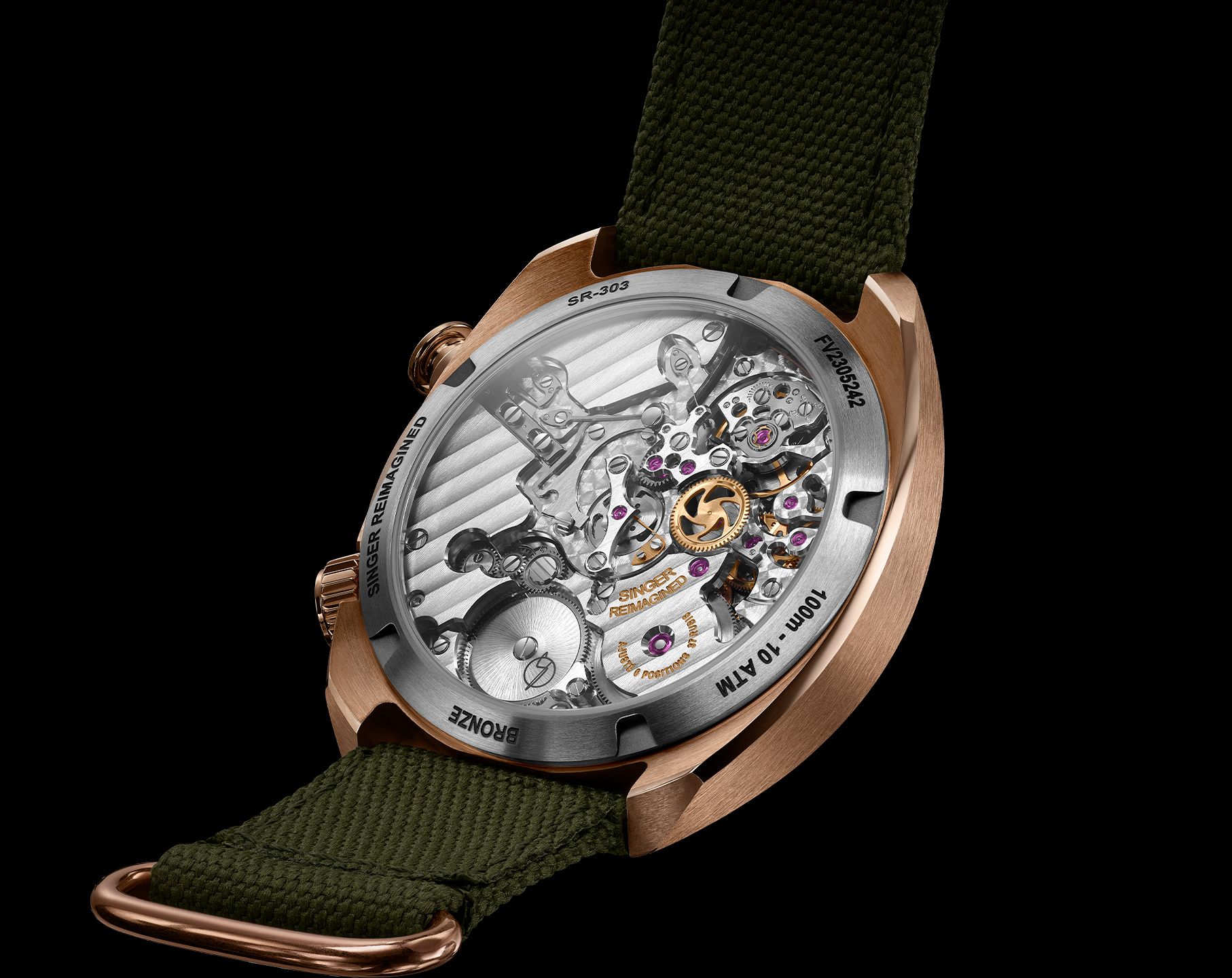Singer Reimagined 1969 Manual Winding Watch | SR303