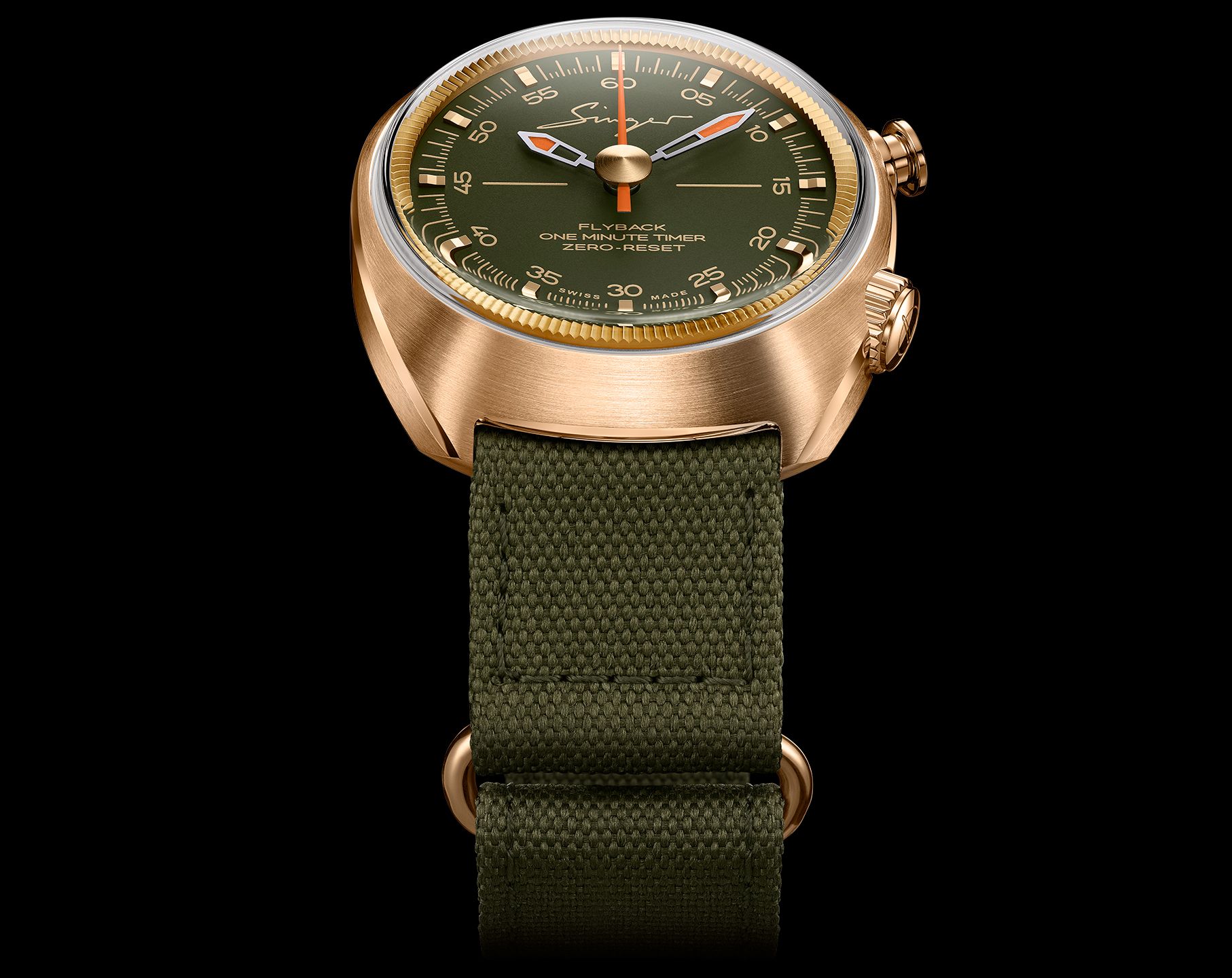 Singer Reimagined 1969 Manual Winding Watch | SR303