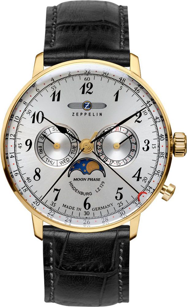Zeppelin LZ 129 Hindenburg Mondphase Quartz Watch | 70381