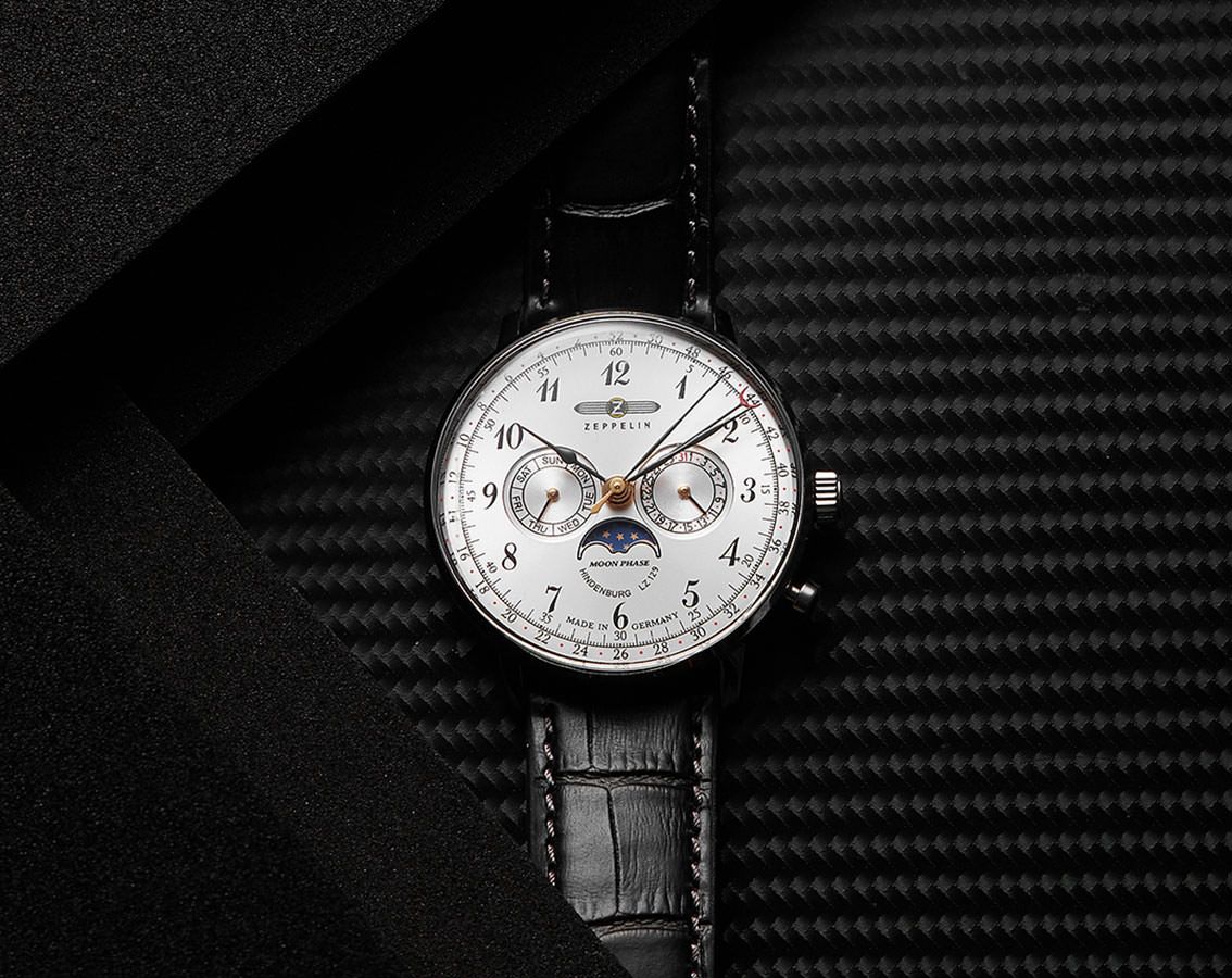 Zeppelin LZ 129 Hindenburg Mondphase Quartz Watch | 70361